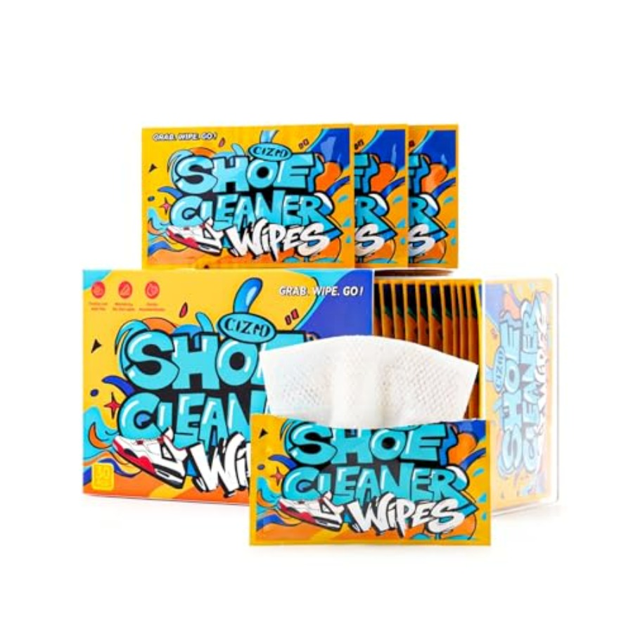 Sneaker Care - Shoe Cleaner Wipes, Shoe Cleaning Wipes