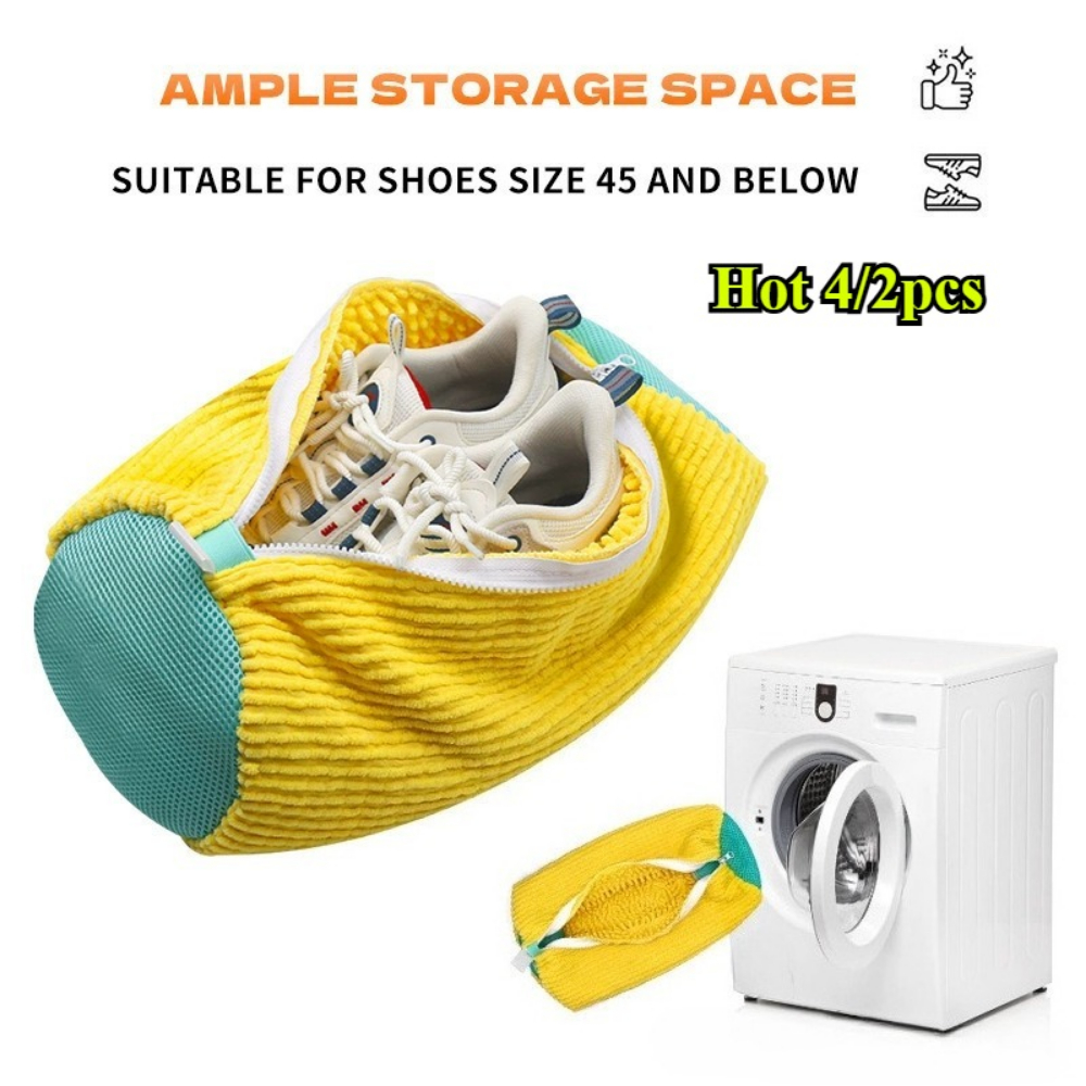 Sneaker Care Cleaning Kit - 1/4PCS Shoe Washing Bag Washing Machine