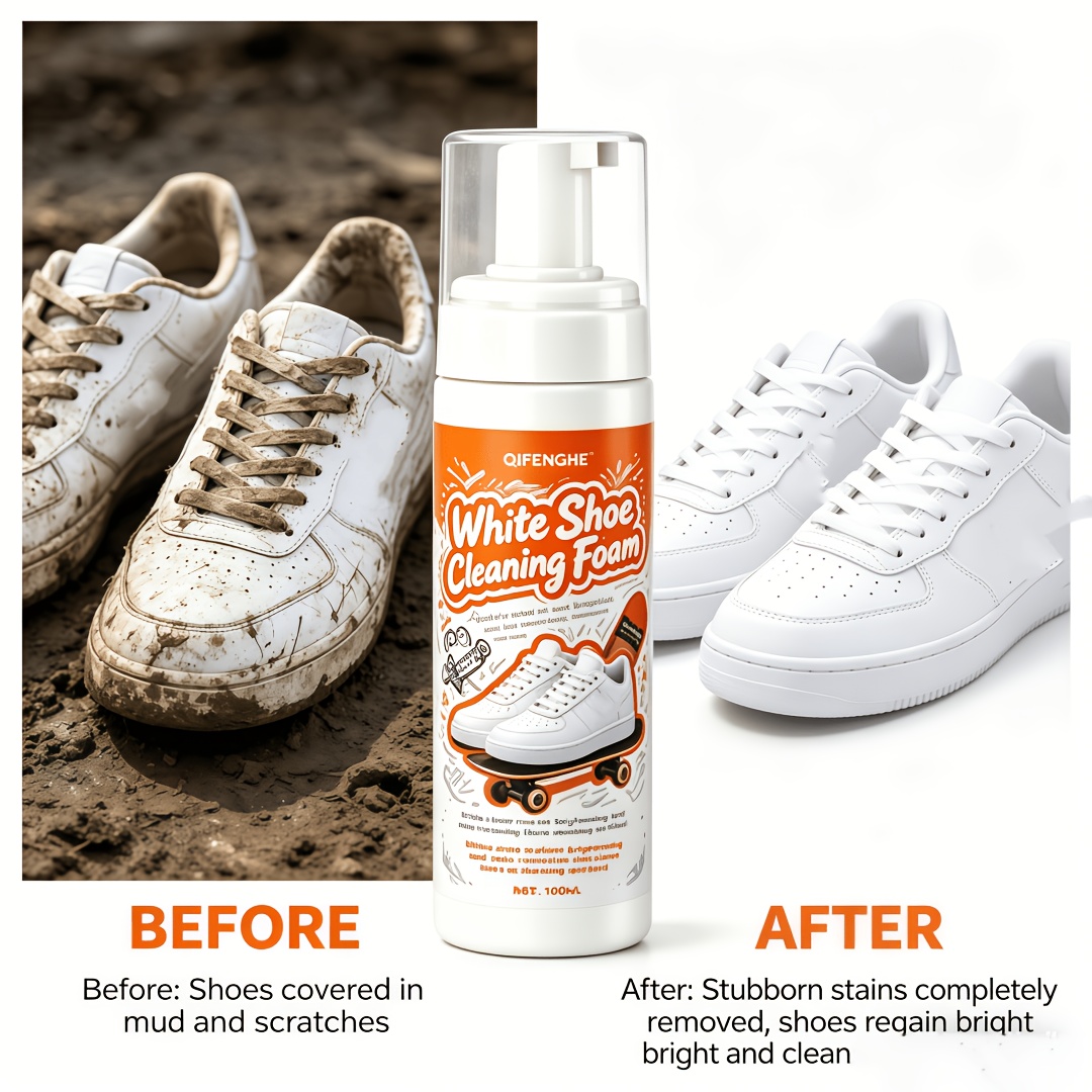 Portable No Rinse White Shoe C - Sneaker Care Cleaning Kit のレビューと価格