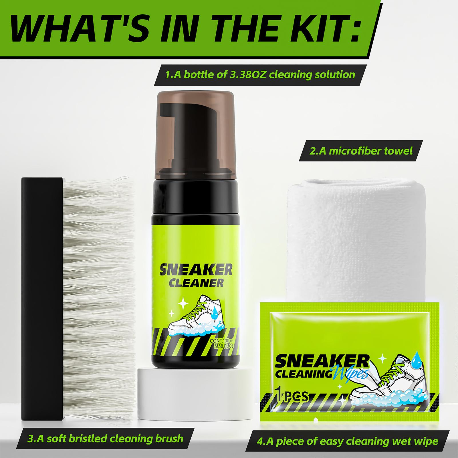 Sneaker Cleaner 4 Pieces 100ml - Sneaker Care For Canvas Fabrics のレビューと価格
