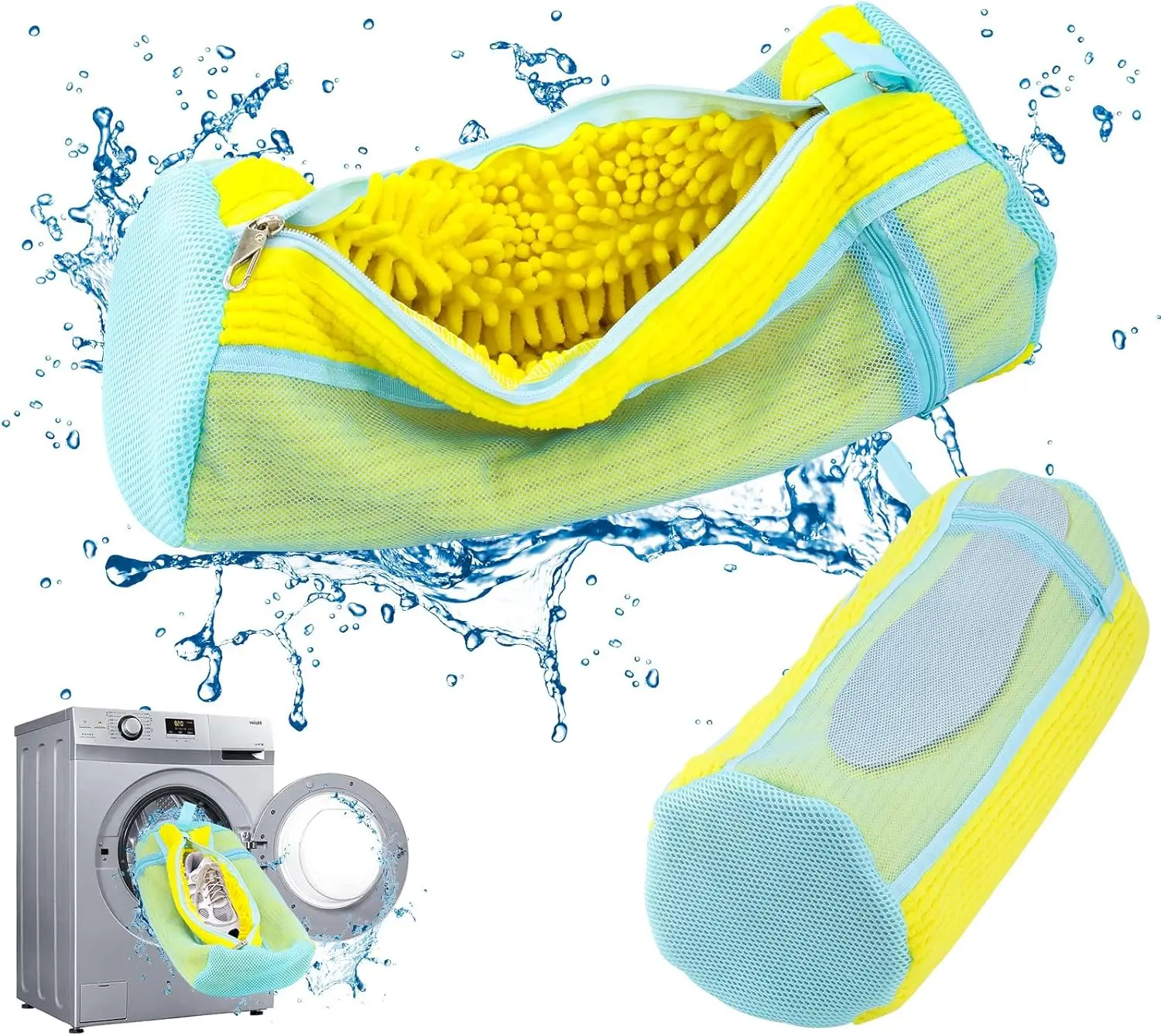 Durable Mesh Shoe Wash Bag wit - Sneaker Care Cleaning Kit のレビューと価格