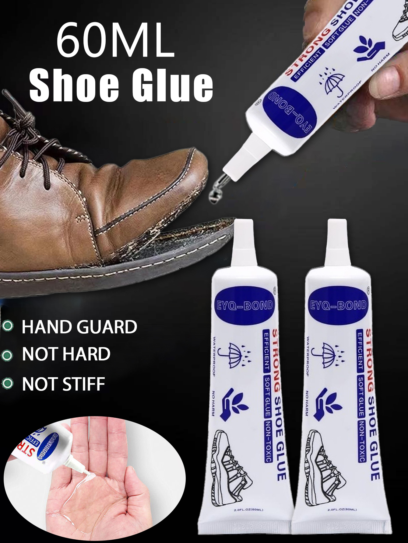 5pcs 60ml Strong Shoe Glues DI - Sneaker Care のレビューと価格