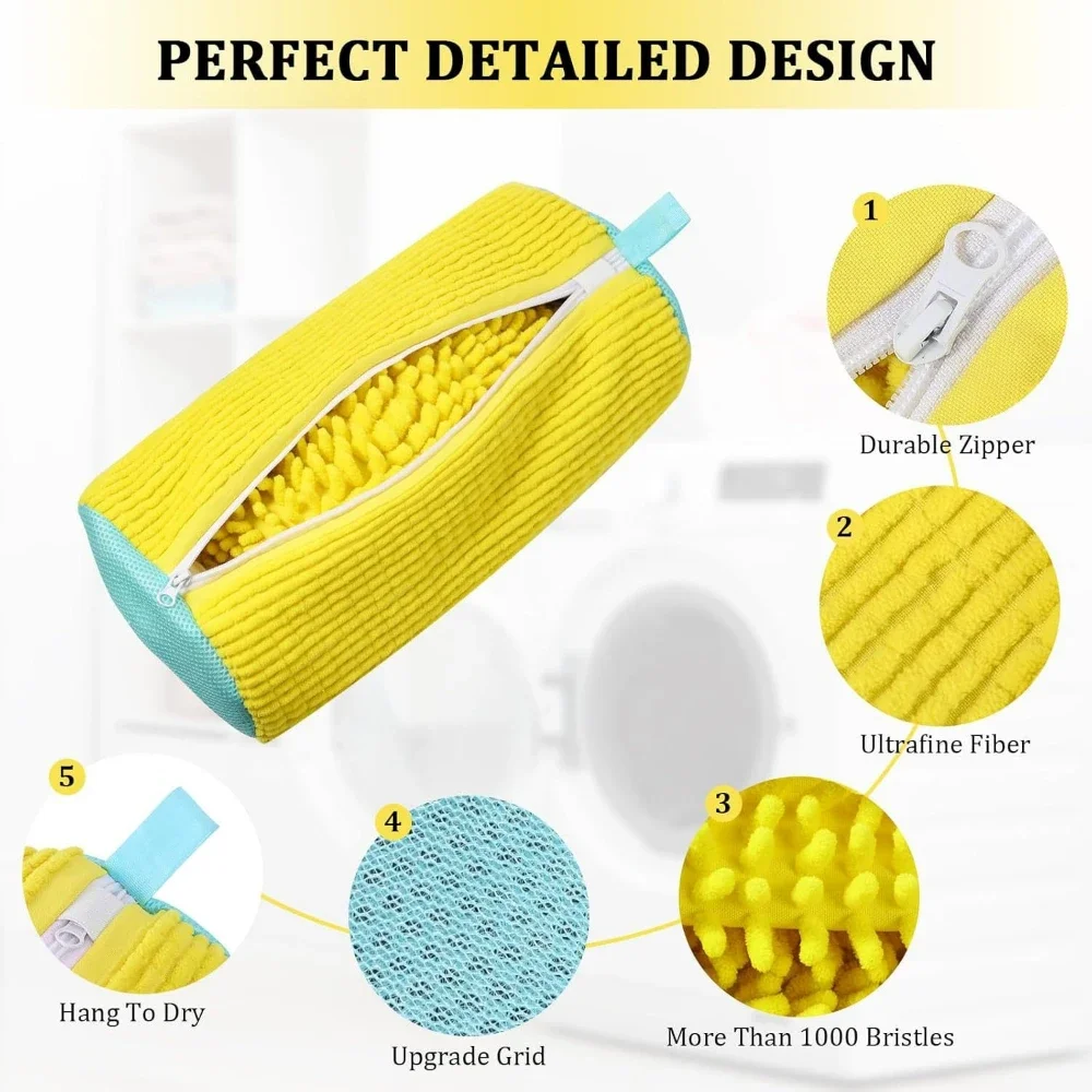 1/4PCS Shoe Washing Bag Washin - Sneaker Care Cleaning Kit のレビューと価格
